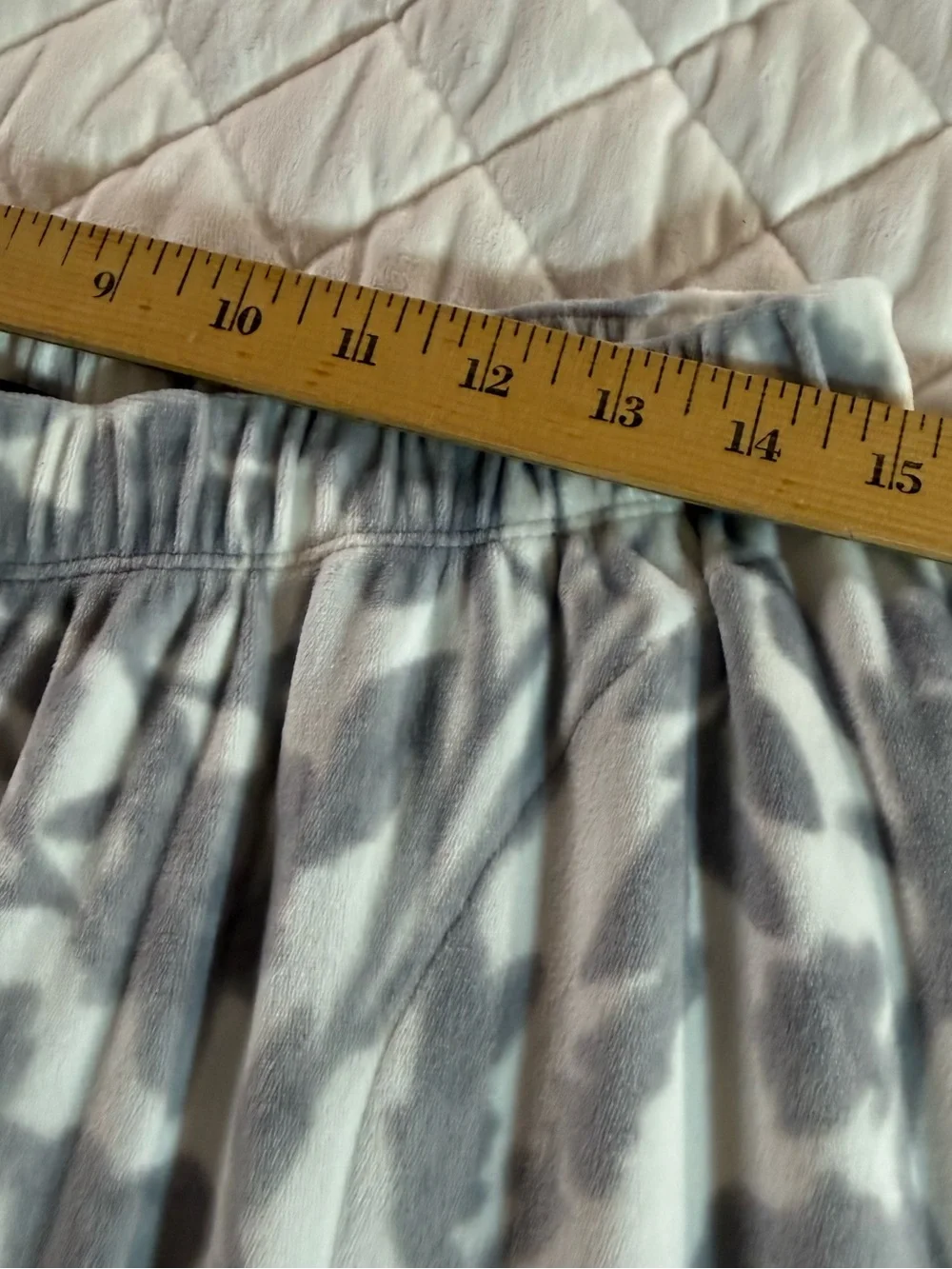 Simply Vera Vera Wang Velour Pajama Set Gray Floral Joggers Loungewear Large